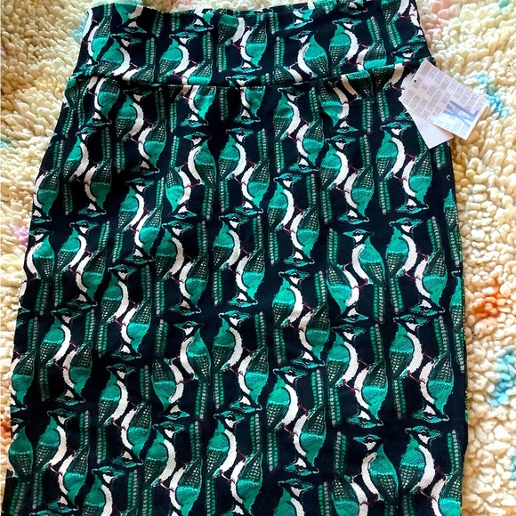 LuLaRoe Dresses & Skirts - SOLD Woodpecker Bird skirt NEW with tags spring women’s XL